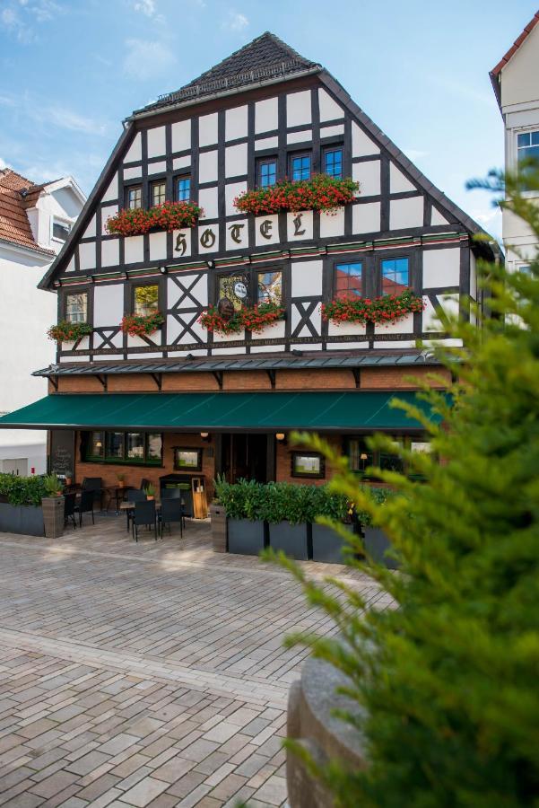 Hotel Zum Braunen Hirschen Bad Driburg Exteriör bild
